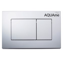 AQUAme Панель смыва для инсталляции, хром AQM4102CR - фото 310846