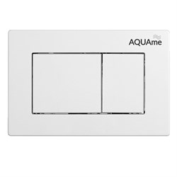 AQUAme Панель смыва для инсталляции, белый AQM4102W - фото 310850