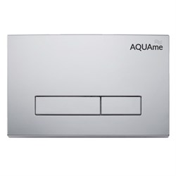 AQUAme Панель смыва для инсталляции, хром AQM4103CR - фото 310854