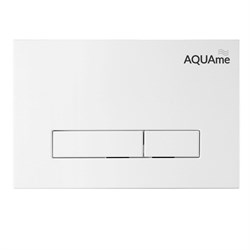 AQUAme Панель смыва для инсталляции, белый AQM4103W - фото 310858