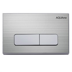 AQUAme Панель смыва для инсталляции металл, хром AQM4105CR - фото 310866