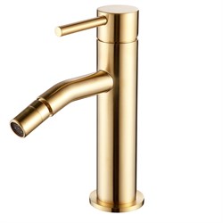 AQUAme Siena Смеситель для биде однорычажный, Glossy gold AQM6216GG - фото 311265