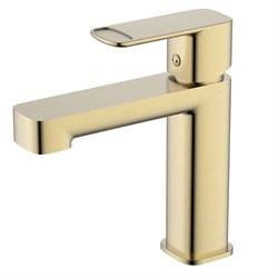AQUAme Parma Смеситель для раковины однорычажный, Brushed gold AQM6610BG - фото 311332
