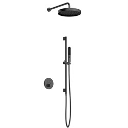 AQUAme Набор для комплектации душа с термостатом, Gun metal AQM8401GM - фото 312002