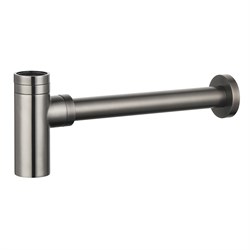 AQUAme Сифон для раковины латунный, Gun metal AQM7010GM - фото 312083