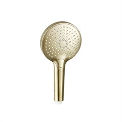 AQUAme Ручной душ, 120 мм, 3 режима, золото шлифованное AQM8510BG - фото 312161