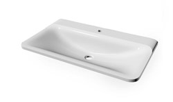 AQUAme Раковина мебельная Solo 80 , белый Solo 08.80/W/RL - фото 312392