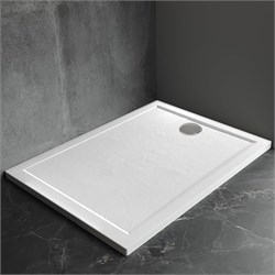 VECONI Pietra Душевой поддон квадратный, 900x900x30, искусственный камень, белый PT-W-9090-RU - фото 312626