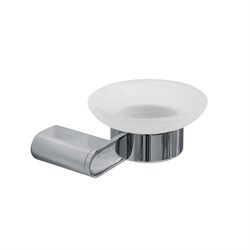CEZARES Stylus Мыльница подвесная, стекло, исполнение хром STYLUS-SODS-01 - фото 313256