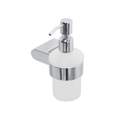 CEZARES Stylus Диспенсер для мыла подвесной, стекло, исполнение хром STYLUS-SOIS-V-01 - фото 313264