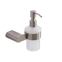 CEZARES Stylus Диспенсер для мыла подвесной, стекло, исполнение сатин STYLUS-SOIS-V-IN - фото 313268
