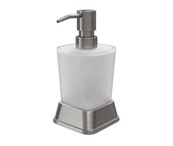WASSERKRAFT Amper K-5499NICKEL Дозатор для жидкого мыла, никель WASSERKRAFT 5499N - фото 314067