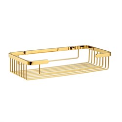 WASSERKRAFT K-722POLISHED GOLD Полка металлическая, золото WASSERKRAFT 722PG - фото 314081