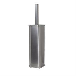 WASSERKRAFT K-1117NICKEL Щетка для унитаза напольная, никель WASSERKRAFT 1117N - фото 314173