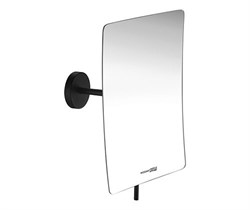 WASSERKRAFT K-1001BLACK Зеркало с 3-х кратным увеличением, черный WASSERKRAFT 1001BLACK - фото 314951