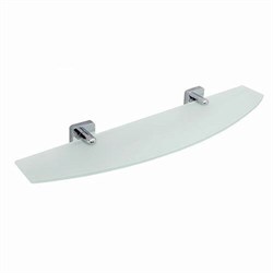 WASSERKRAFT Lippe K-6524 Полка стеклянная, хром WASSERKRAFT 6524 - фото 315076
