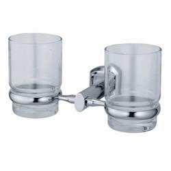 WASSERKRAFT Oder K-3028D Подстаканник двойной, хром WASSERKRAFT 3028D - фото 315463