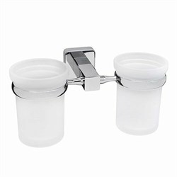WASSERKRAFT Lippe K-6528D Подстаканник двойной, хром WASSERKRAFT 6528D - фото 315610