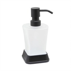 WASSERKRAFT Amper K-5499BLACK Дозатор для жидкого мыла, черный WASSERKRAFT 5499B - фото 315694