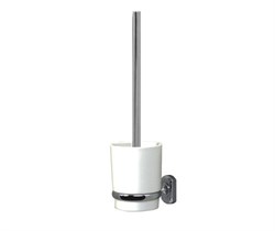 WASSERKRAFT K-28127 Щетка для унитаза подвесная, хром WASSERKRAFT 28127 - фото 316024