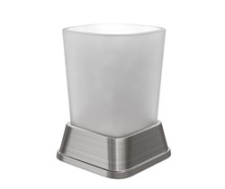 WASSERKRAFT Amper K-5428NICKEL Стакан для зубных щеток, никель WASSERKRAFT 5428N - фото 316335