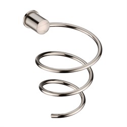 WASSERKRAFT K-1080NICKEL Держатель фена, никель WASSERKRAFT 1080N - фото 316385