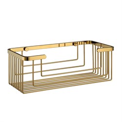 WASSERKRAFT K-711POLISHED GOLD Полка металлическая, золото WASSERKRAFT 711PG - фото 316422