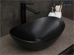 GID Раковина Bm9133 53352 накладная черная матовая 48x30.5x14.5 GID-53352 - фото 317388