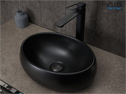 GID Раковина Bm9030ds 53384 накладная черная матовая 40x30x13.5 GID-53384 - фото 317416