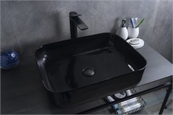 GID Раковина BL1304 53351 накладная черная глянцевая 50x39x13 GID-53351 - фото 317463
