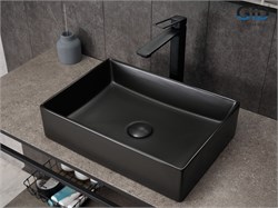 GID Раковина Bm1204 53360 накладная черная матовая 45x32x11 GID-53360 - фото 317557