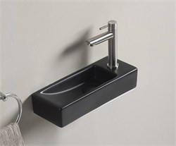 GID Раковина Bm9271L 62202L подвесная черная матовая 38.0x14.5x8 GID-62202L - фото 317757