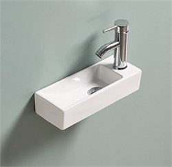 GID Раковина N9271L 61128L подвесная белая 38x14.5x8 GID-61128L