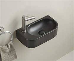 GID Раковина Bm9274R 62204R подвесная черная матовая 40x21.5x12 GID-62204R - фото 317788