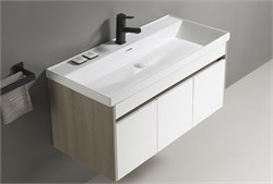 GID Раковина 5510s 71165 встраиваемая сверху белая 101x46.5x15 GID-71165 - фото 317800