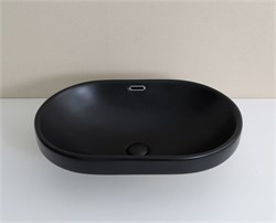 GID Раковина Bm1004 72202 встраиваемая сверху черная матовая 61x40x19 GID-72202 - фото 317806