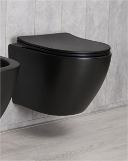 GID Унитаз подвесной Bm2198 62226Y черный матовый 49x36x35.5 GID-62226Y - фото 317972