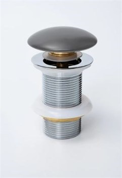 GID Донный клапан без перелива Dgm100 74408K темно-серый матовый 7x7x10 GID-74408K - фото 318215