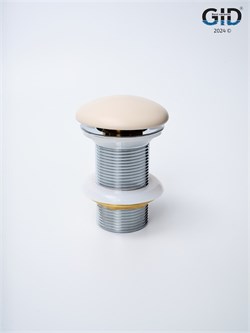 GID Донный клапан без перелива Sr100 74405K светло-коричневый матовый 7x7x10 GID-74405K - фото 318225