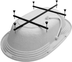 AQUANET Каркас сварной для акриловой ванны Mishel 190 AQUANET-210288 - фото 318257