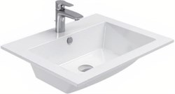 AQUANET Fortune Раковина полувстраиваемая ширина 120 см, белый AQUANET-241769 - фото 319392