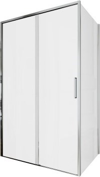 AQUANET Pleasure Evo Душевой уголок прямоугольный двери раздвижные размер 120x80 см профиль - хром / стекло - прозрачное AQUANET-AE65-120x80-CT - фото 320335