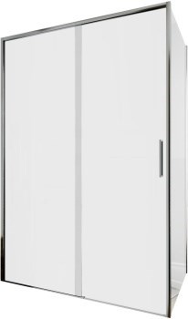 AQUANET Pleasure Evo Душевой уголок прямоугольный двери раздвижные размер 130x90 см профиль - хром / стекло - прозрачное AQUANET-AE65-130x90-CT - фото 320373
