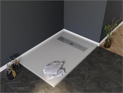 AQUANET Delight Душевой поддон прямоугольный размер 140x80 см, цвет серый AQUANET-258884 - фото 320694