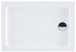 AQUANET GL180 Душевой поддон прямоугольный размер 100x70 см, цвет белый AQUANET-265564 - фото 320777