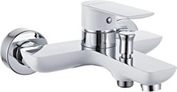 AQUANET Arctic Смеситель для ванны, цвет белый / хром AQUANET-216776 - фото 321078