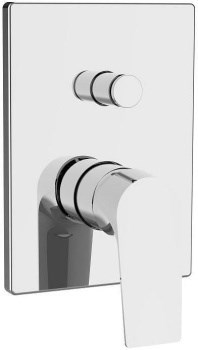 AQUANET Static Смеситель для ванны встраиваемый, цвет хром AQUANET-237448 - фото 321142
