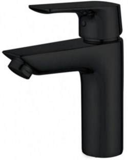 AQUANET Static Смеситель для раковины, цвет черный AQUANET-261820 - фото 321228