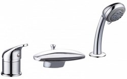 AQUANET Practic Смеситель на борт ванны, цвет хром AQUANET-216780 - фото 321242
