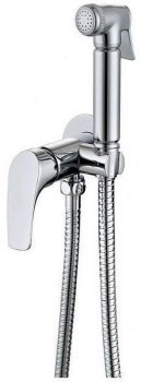 AQUANET Atletic Смеситель с гигиеническим душем, цвет хром AQUANET-225485 - фото 321251